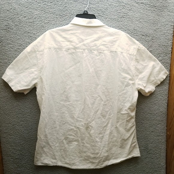Mark Ecko 2XL Cut & Sew Deadly Threads White Button-Down Shirt 54" 32" 10" - Picture 10 of 13